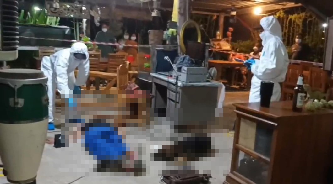  สามียิงเมียดับก่อนใช้มีดทำครัวปักอกตัวเองยังโคม่า  เหตุบันดาลโทสะเพราะระแวงหญิงปันใจ