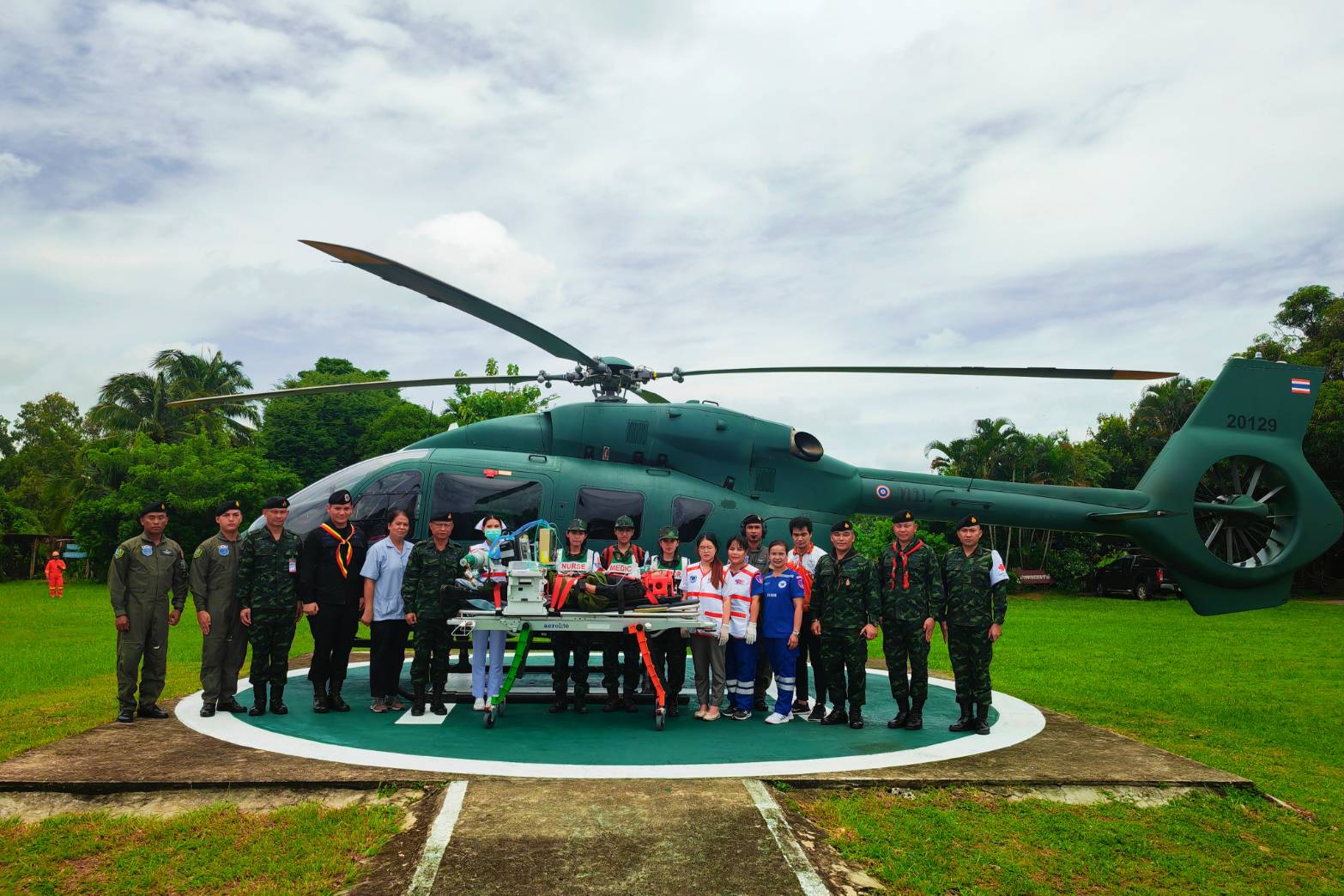 สุรินทร์ ไทย-กัมพูชา ฝึกร่วมบรรเทาภัย ปฐมพยาบาล และอบรมขยายผลโครงการเกษตร (ทหารพันธุ์ดี)