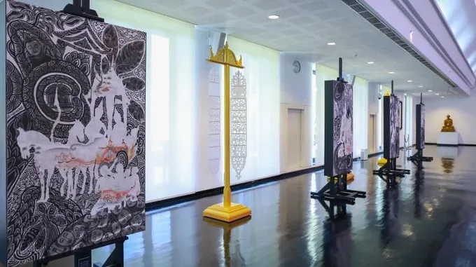 ภาพเขียน “มหาเวสสันดรชาดก” ศิลปะล้านนาร่วมสมัยสืบทอดพุทธศาสนา