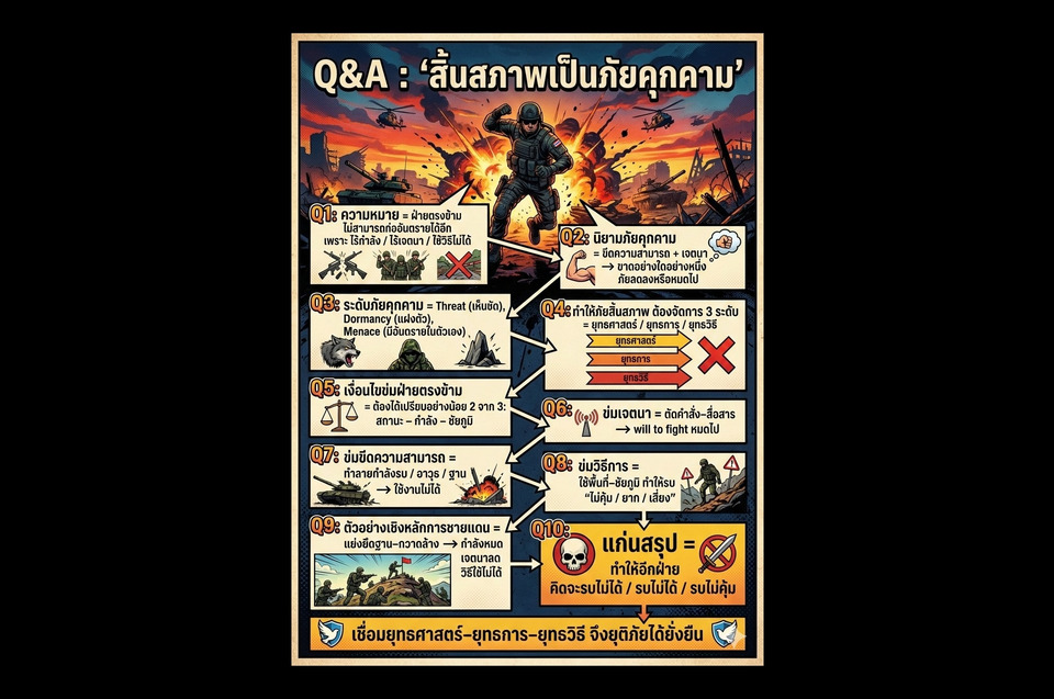 "กองทัพภาคที่ 2" ไขคำตอบ "สิ้นสภาพเป็นภัยคุกคาม" เปิดนิยาม-หลักคิดงานทหารครบทุกมิติ