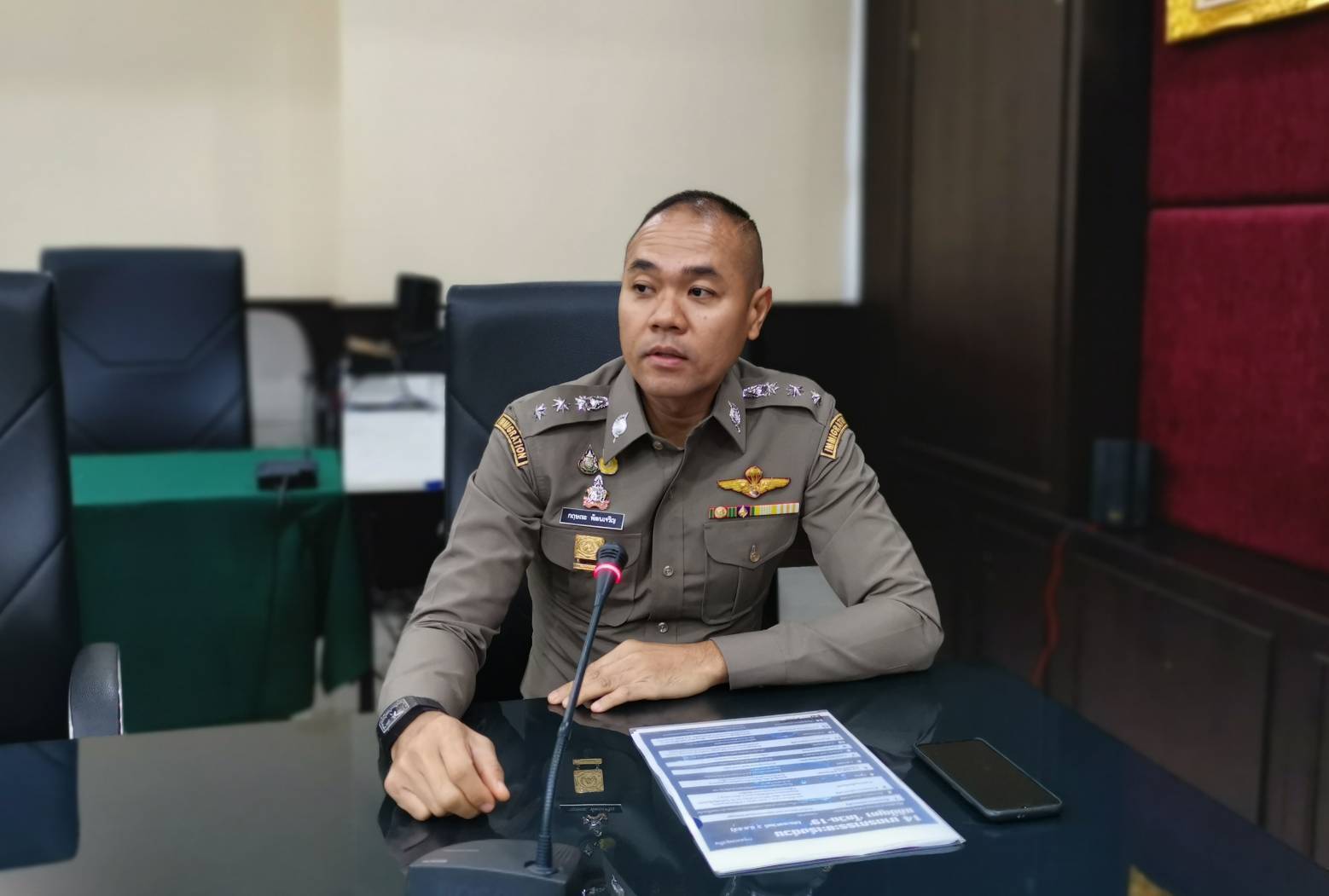 ตร.ยัน ผกก.เก็บกู้วัตถุระเบิด ดูงานสเปน ติด COVID-19