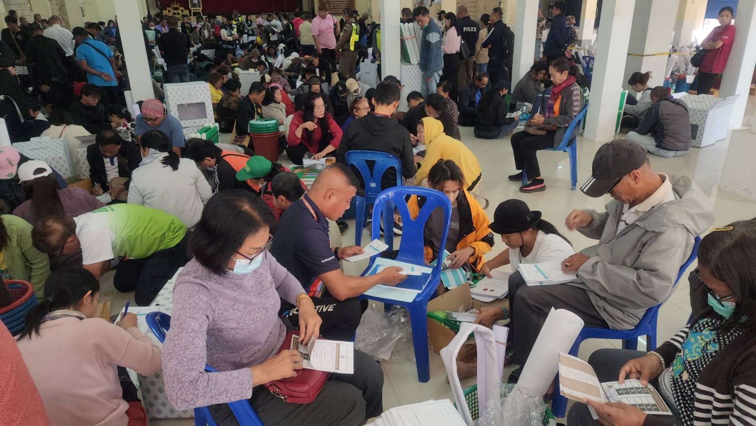 บุรีรัมย์คึกคักรับหีบบัตรเลือกตั้งอบจ.บุรีรัมย์ 2,645 หน่วยพร้อมจัดการเลือกตั้ง 1 ก.พ.นี้