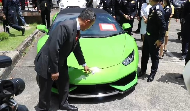 Dsi แถลงปฏิบัติการ ไททาเนี่ยน ยึดรถหรู 26 คัน มูลค่ากว่า300 ล้านบาท