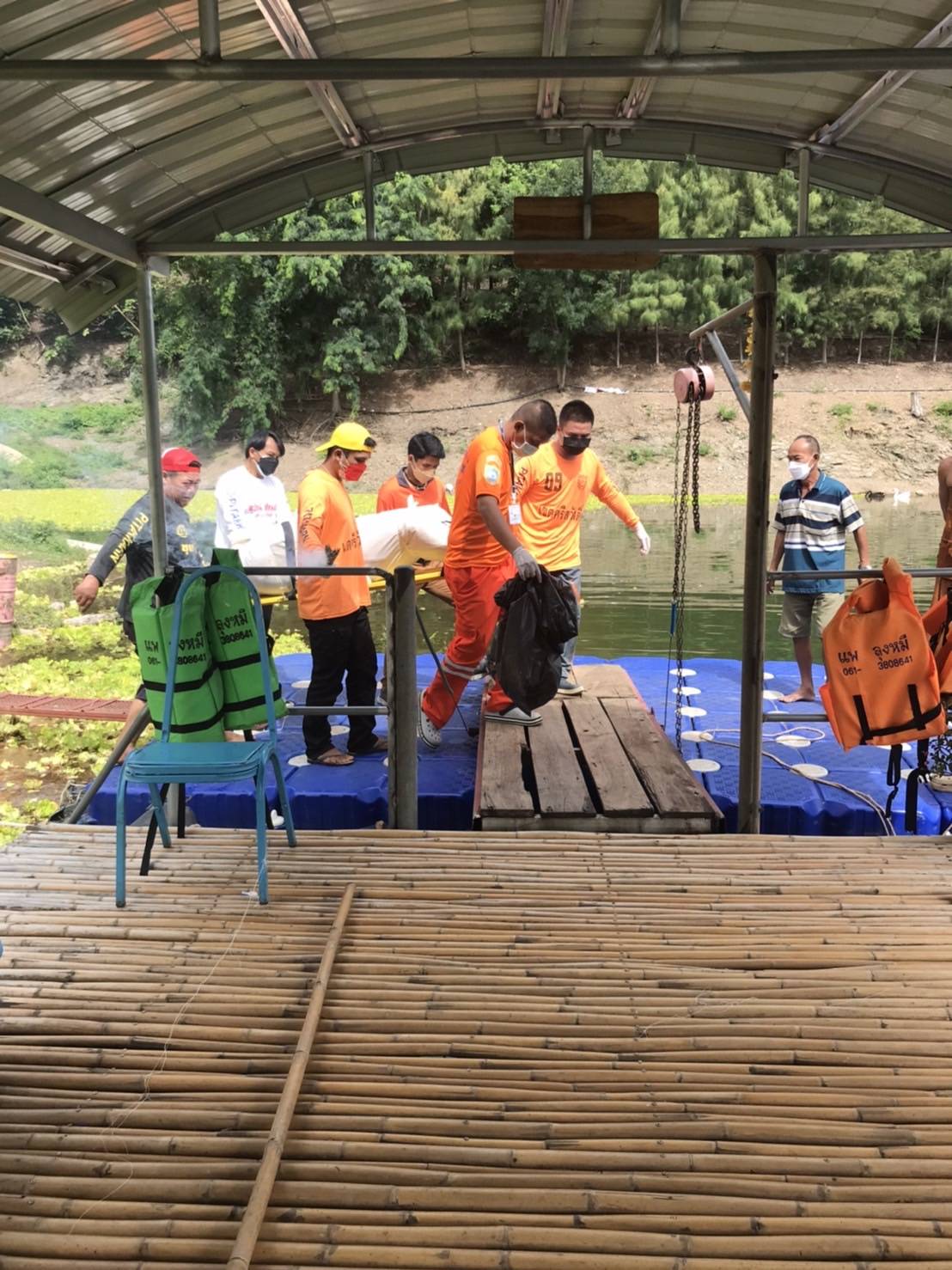 พบแล้ว!! ร่างหนุ่มอยุธยาจมน้ำเขื่อนศรีนครินทร์นาน6วัน  