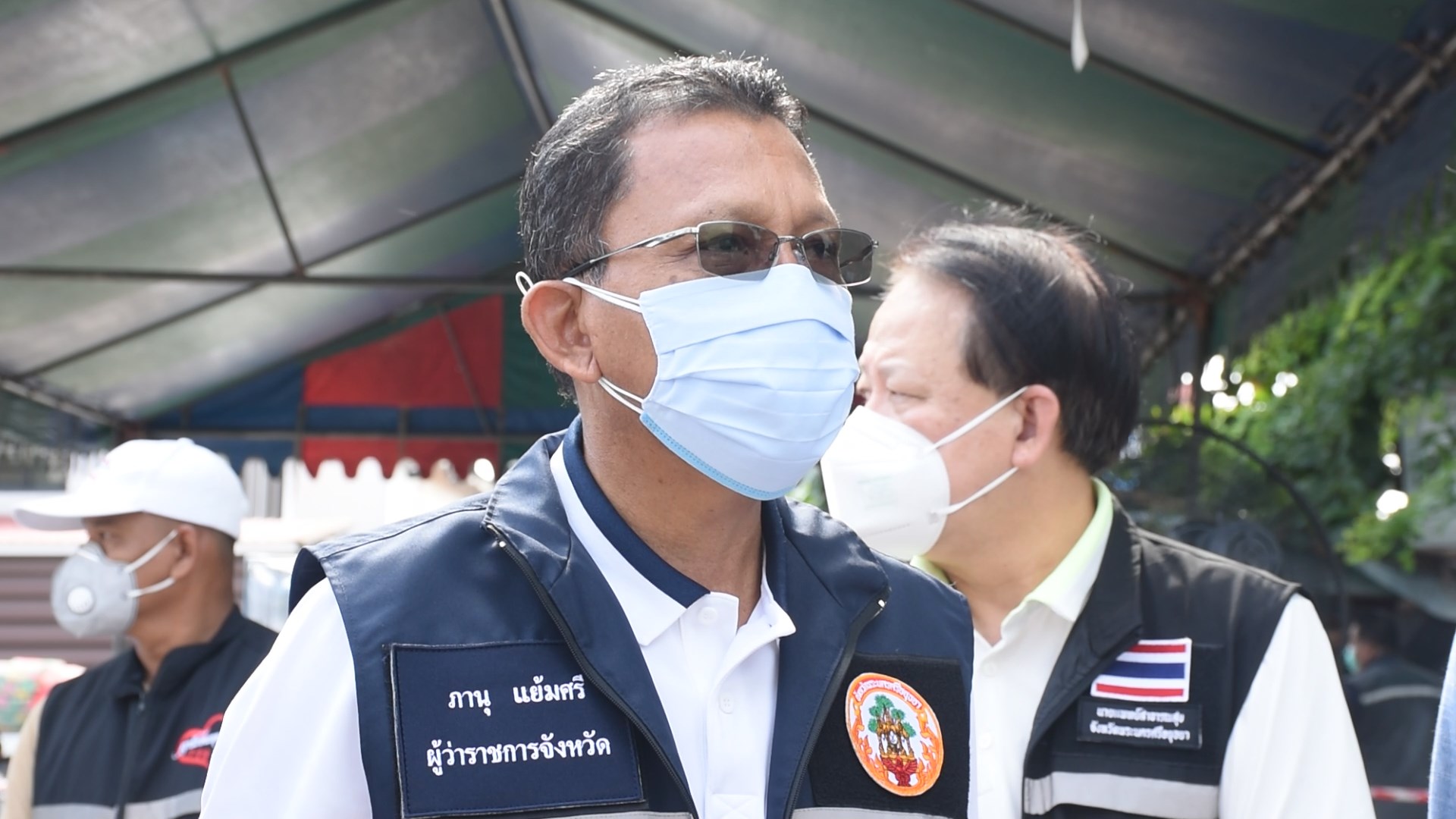 'พ่อเมืองกรุงเก่า' ตรวจเยี่ยมการตรวจคัดกรองเชิงรุก  ต.พยอม อ.วังน้อย หลังพบผู้ติดเชื้อ 31 ราย