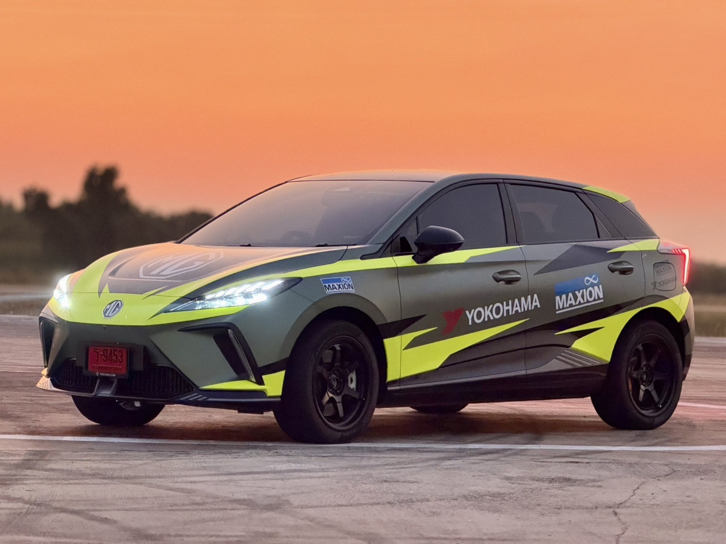 NEW MG4 ELECTRIC รุ่น XPOWER “อีวีตัวจี๊ด”บนสนามแข่ง
