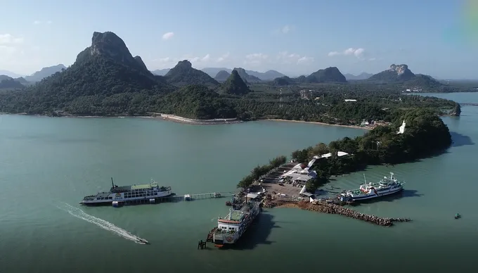  พิษโควิด-19 ส่งผลกระทบสร้างท่าเทียบเรือพะลวยล่าช้า  เร่งปรับแผนหลังรัฐเข้มมาตรการ Bubble and Seal