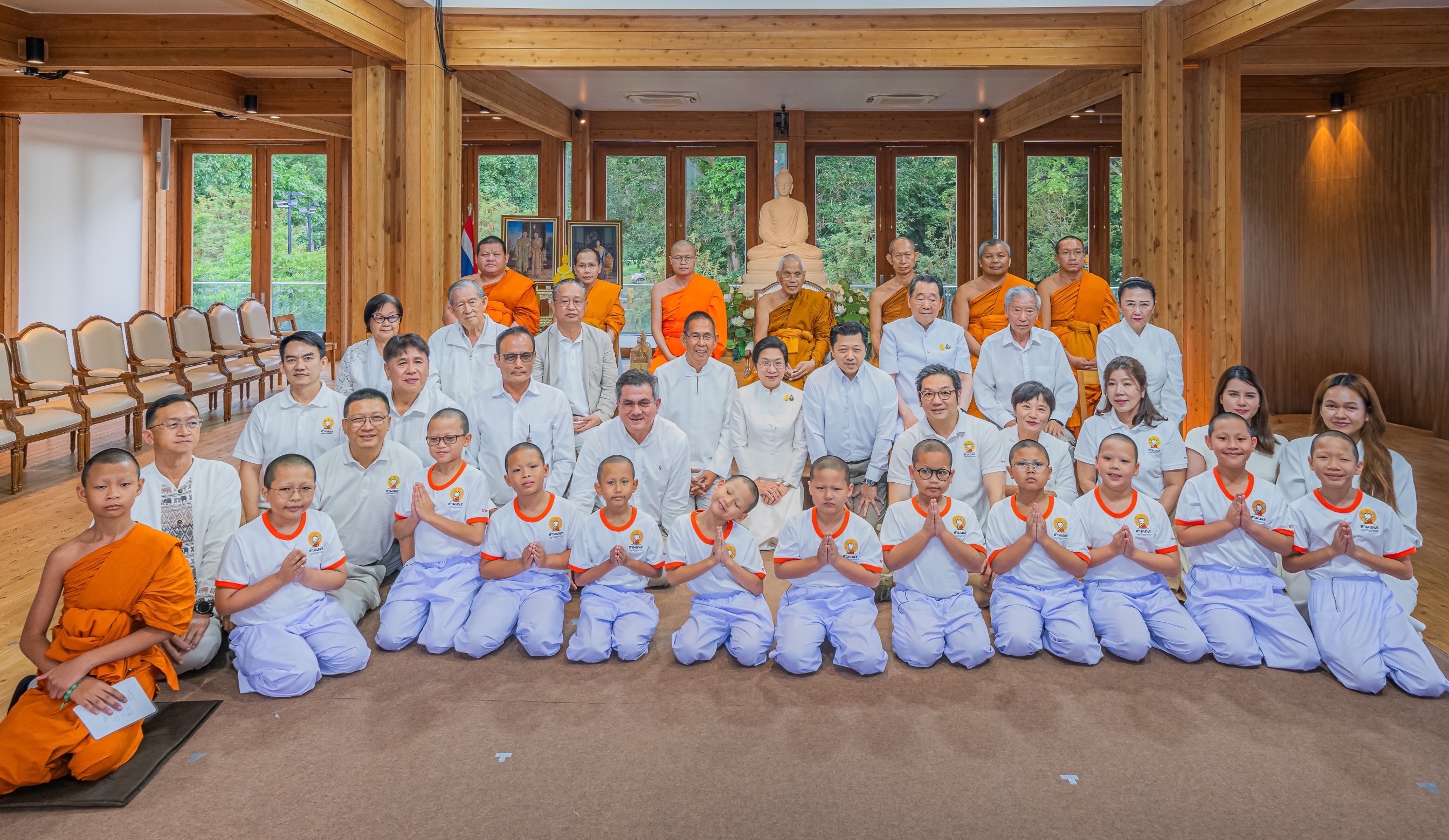 “สามเณรปลูกปัญญาธรรม ปี 10” ลาสิกขา ณ ศูนย์ปฏิบัติธรรมธวีธรรม โคราช