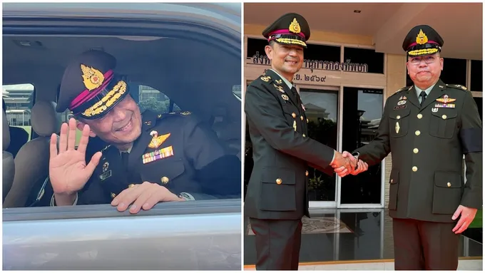 ‘เสธ.ต๊อด’ อำลาเก้าอี้เลขา ทบ. ส่งต่อ ‘เสธ.เป๊ก’ รับหน้าที่แทน ยังคงนั่งเก้าอี้โฆษก ทบ.