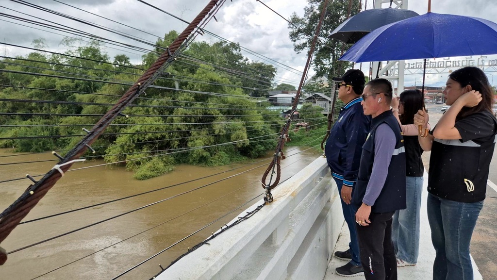 ชป.ศรีสะเกษ  ติดตามสถานการณ์น้ำ กำชับเฝ้าระวัง-บริหารจัดการตามมาตรการฤดูฝน 2568