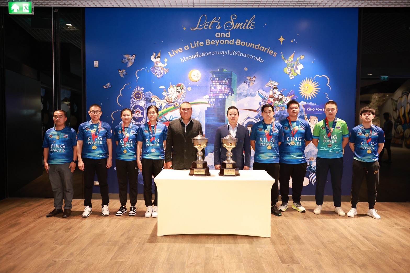 สโมสรเทเบิลเทนนิสตำรวจ ฉลองความสำเร็จ 2 รายการ