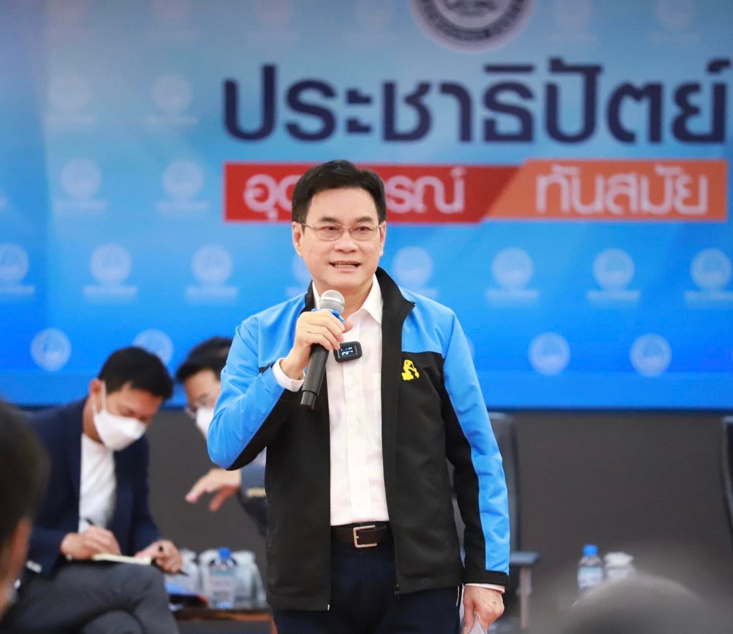 "จุรินทร์" บอก "นายกฯ" นัดกินข้าว "พรรคเล็ก" เป็นเรื่องดี ชี้มีความสำคัญเสถียรภาพรัฐบาลทั้งสิ้น