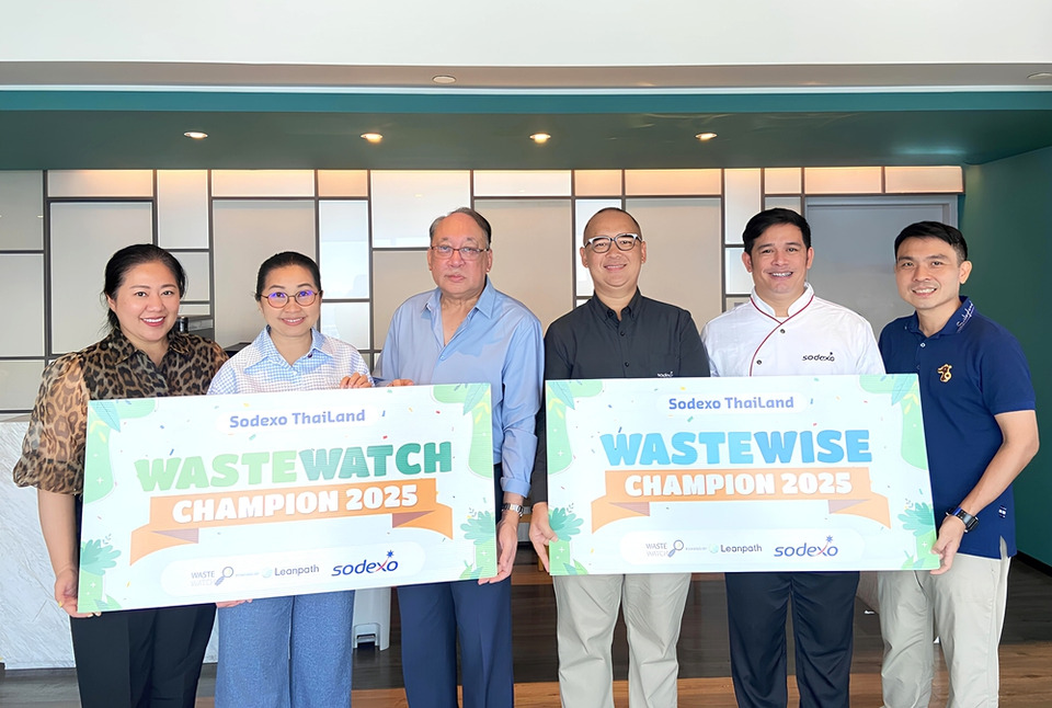 “โซเด็กซ์โซ่ ประเทศไทย” ดันแคมเปญ WasteWatch & WasteWise Champion 2025 ลดขยะอาหารกว่า 1.9 ตัน หนุนอนาคตยั่งยืน