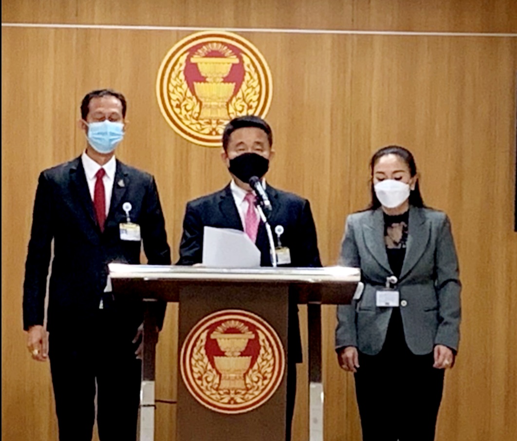 โฆษก กมธ.งบฯเผย ก.คลัง หน่วยงานแรกเข้าชี้แจง ส่วน 3 หน่วยงานรายงานผ่านระบบอิเล็กทรอนิกส์ เหตุโควิด