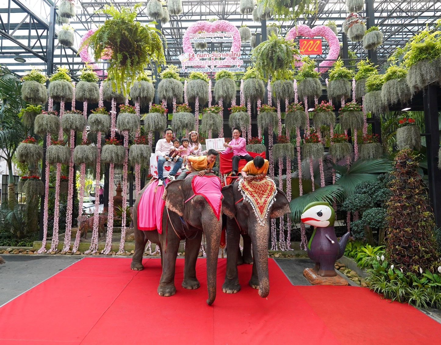 สวนนงนุชพัทยาจัดโปรใหญ่เดือนแห่งความรักผู้ที่เกิดเดือนกุมภาพันธ์เข้าฟรีทั้งเดือน