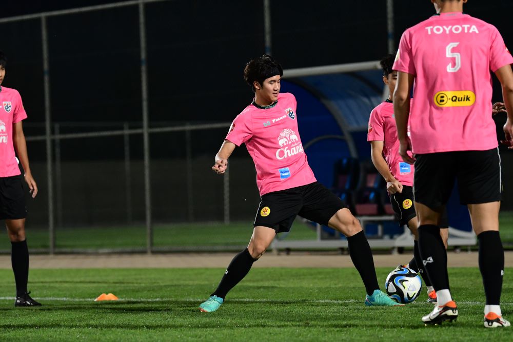 "ช้างศึกU23" ซ้อมเข้ม เตรียมเจอ "จอร์แดน" "วรินทร" หวังทีมทำผลงานได้ดีขึ้นจากเกมก่อน