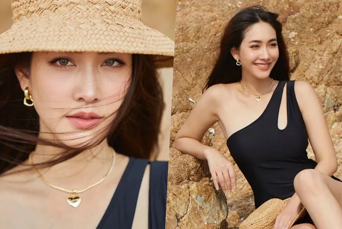 "มิน พีชญา" เปิดโหมดเซ็กซี่สวมวันพีซอวดหุ่นสวย