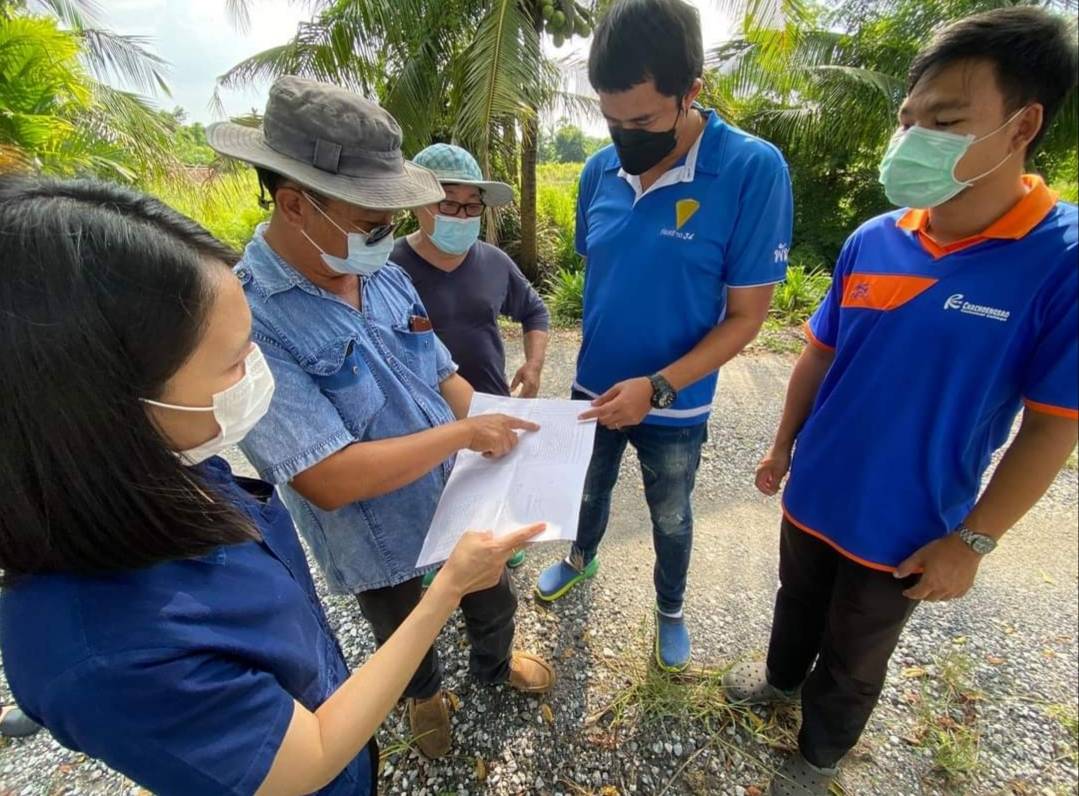 สพอ.เมืองฉะเชิงเทรา ลงพื้นที่สำรวจความพร้อมเกษตรทฤษฏีใหม่ประยุกต์สู่โคกหนองนาโมเดล 