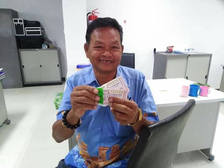 ผู้ใหญ่บ้านดวงเฮง! ถูกหวย12ล้าน เชื่อขอโชคพิธีถวายช้างเจ้าพ่อพญาแล