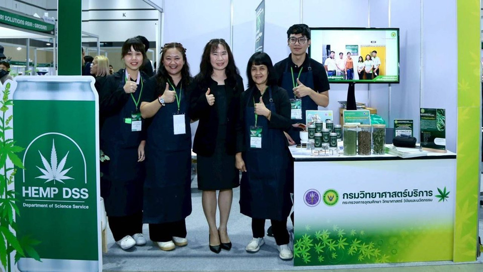 วศ.อว.โชว์นวัตกรรมกัญชงไทย ดันเครื่องดื่มสมุนไพรสู่ตลาดจริงในงาน Hemp Expo 2025