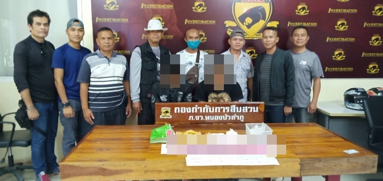 รวบ2หนุ่มศรีบุญเรืองค้ายาบ้าตรวจยึดของกลาง 3,806 เม็ด  