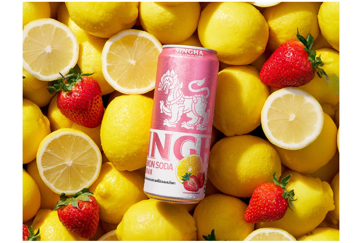 ‘สิงห์ เลมอนโซดา’ เปิดตัว “Pink Lemon Soda” ปลุกตลาดด้วยรสชาติใหม่ที่คุ้นเคยกับสตรอว์เบอร์รี่ ผสานมิกซ์ฟรุต เสิร์ฟผู้บริโภค แบบไม่มีน้ำตาล 0 แคลอรี   