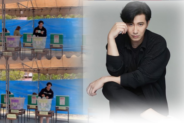 "หนุ่ม กรรชัย" เข้าคูหาเลือกตั้ง ลั่น "ขอให้หนึ่งสิทธิ หนึ่งเสียงของผมช่วยให้มีสิ่งดีๆเกิดขึ้นในประเทศชาติ"