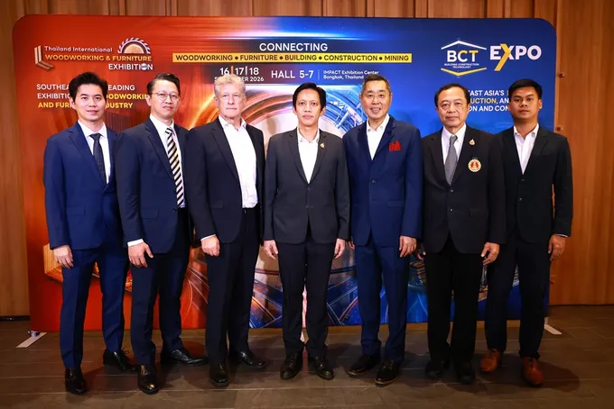 สะเทือนวงการเฟอร์นิเจอร์อาเซียน! TIWF 2026 ปักธงอิมแพ็ค ผนึกทุนเยอรมันโชว์นวัตกรรมไม้สุดล้ำ คาดเงินสะพัดทะลุ 300 ล้าน