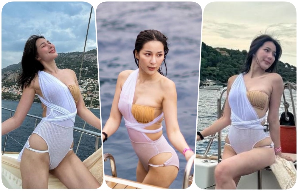 แซ่บเกินต้าน!! “จันจิ” สลัดผ้าใส่วันพีชเว้าสูง โพสท่าสุดเซ็กซี่