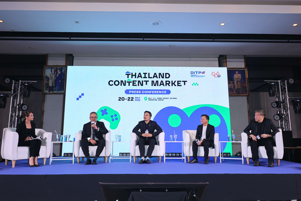 DITP ผนึก CEA เปิดตัว “Thailand Content Market 2026” แสดงสินค้า-เจรจาธุรกิจคอนเทนต์ระดับนานาชาติ คาดสร้างมูลค่าธุรกิจกว่า 2 พันล.