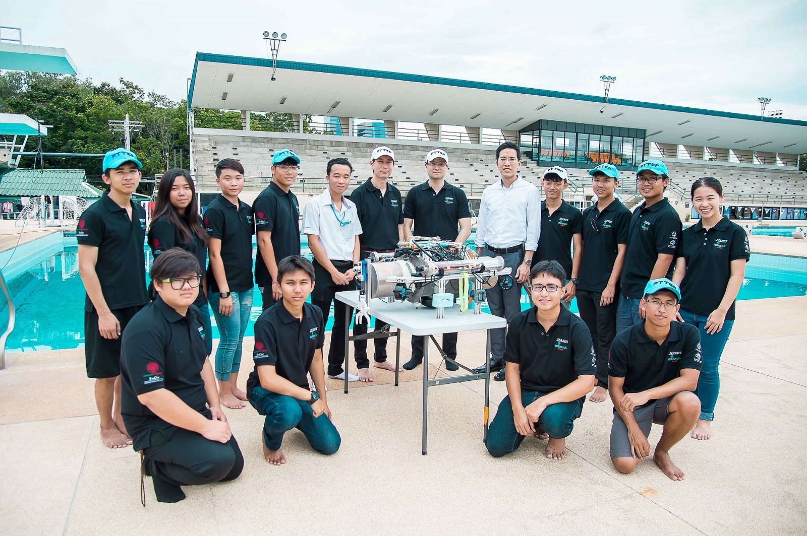 ปตท.สผ.สนับสนุนนักศึกษาวิศวะฯมก.เข้าแข่งขันหุ่นยนต์ระดับโลกที่สหรัฐอเมริกา