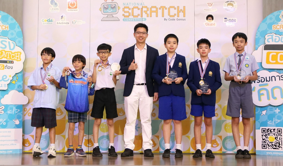 Code Genius จัด National Scratch Competition ปีที่ 5 หนุนเด็กประถมพัฒนาทักษะคิดเชิงระบบในยุค AI