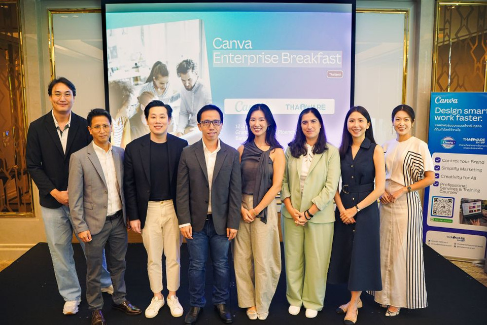 Thaiware งาน "Canva x Thaiware Enterprise Breakfast" เสนอ Canva Enterprise - AI 2.0 สำหรับธุรกิจ