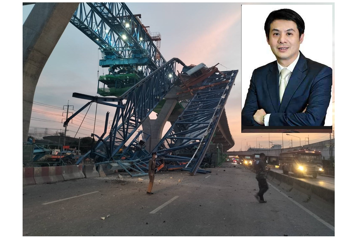 นายกสมาคมวิศวกรโครงสร้างแห่งประเทศไทยสมมุติฐาน 4 สาเหตุคานก่อสร้างถนนพระราม 2 พังถล่ม