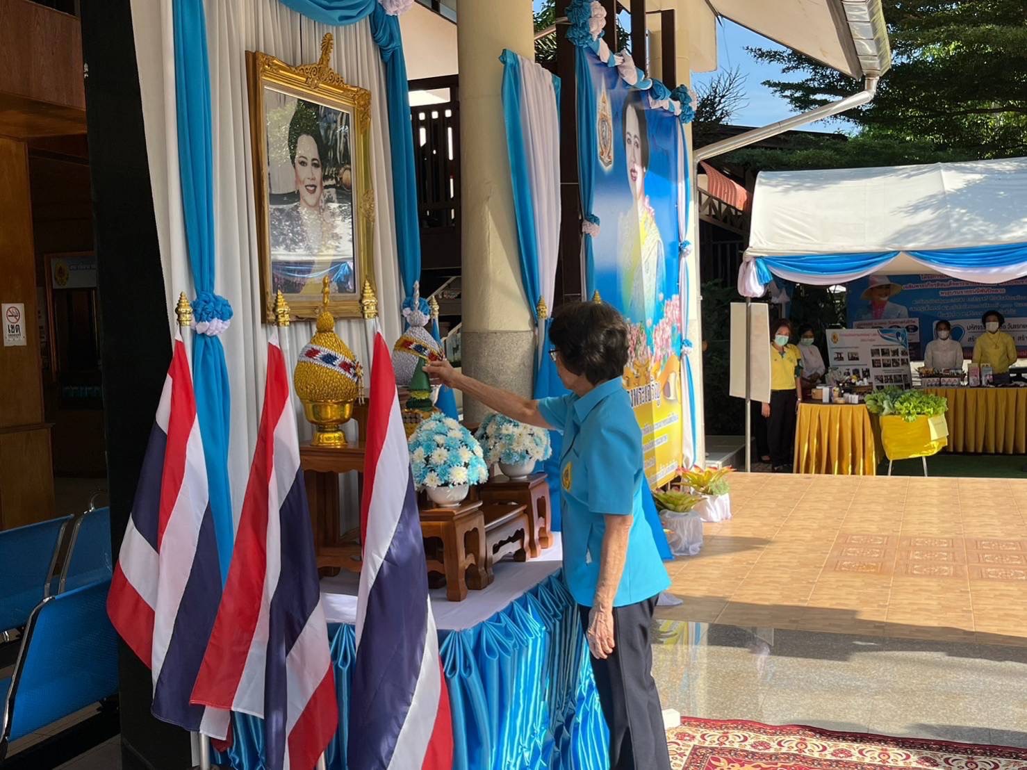 คณะกรรมการฯ ตรวจเยี่ยมสถานีอนามัยเฉลิมพระเกียรติ 60 พรรษา นวมินทราชินี ต.บางม่วง จ.พังงา    