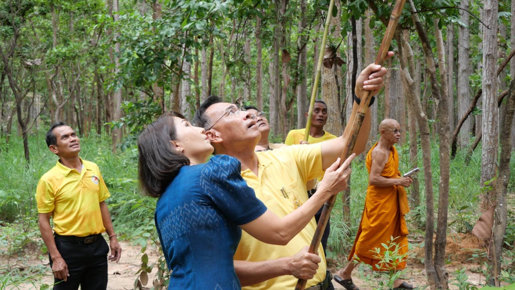 ผู้ว่าฯพาลุยเก็บลูกตูมกาป่าดงมะไฟ“เตรียมงานประเพณีออกพรรษาจุดไฟตูมกา ปี67"หนึ่งเดียวในโลก”ที่ยโสธร