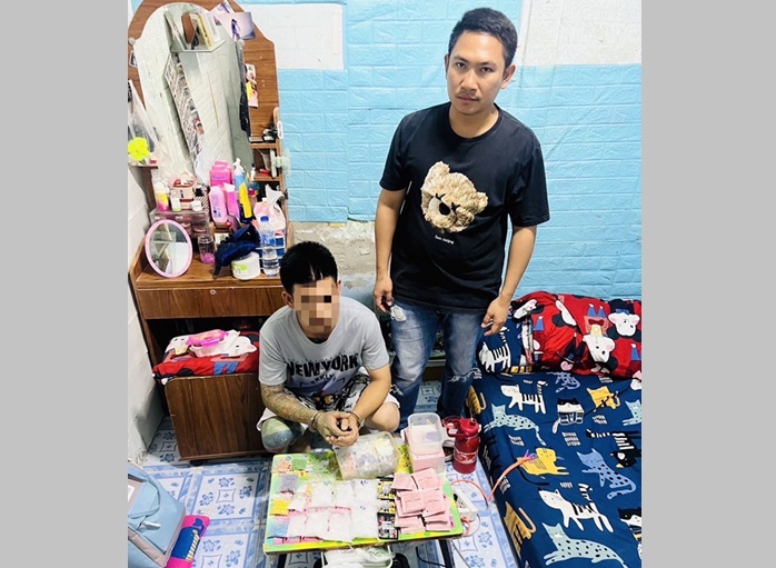 รวบนักค้ายาขวัญใจวัยรุ่นสายตี้พบ"คอลลาเจน"ยาเสพติดชนิดใหม่ 