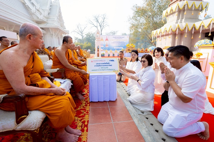 กระทรวงพลังงาน - กฟผ. ติดโซลาร์ช่วยประหยัดไฟฟ้า วัดไทยลุมพินี เนปาล