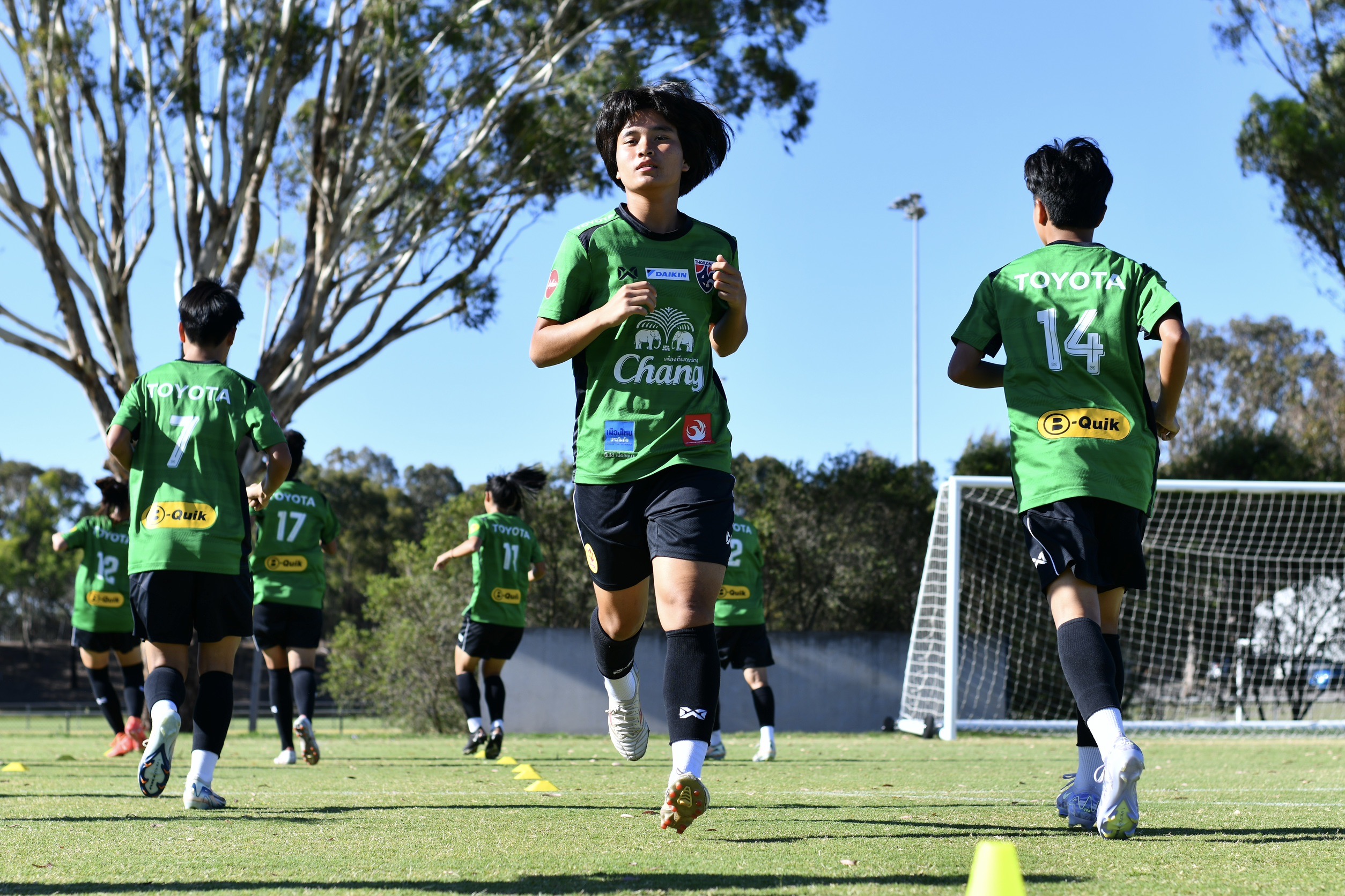 "ชบาแก้วU20" ซ้อมมื้อสุดท้ายก่อนดวล "ออสซี่U20" หาแชมป์ Four Nations Tournament 2025 