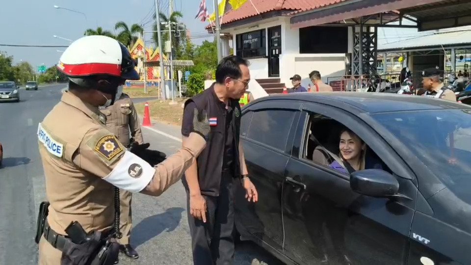 กกต.สิงห์บุรี จับมือตำรวจ ตั้งด่านรณรงค์เลือกตั้ง ป้องปรามซื้อสิทธิขายเสียง