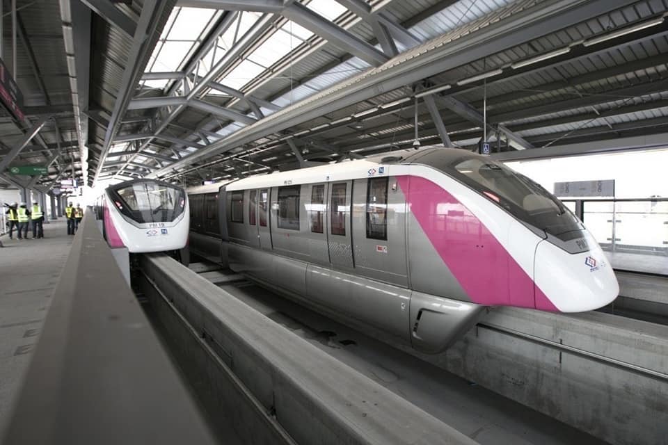 รถไฟฟ้าสายสีชมพู แคราย-มีนบุรี เริ่มทดสอบเดินรถพรุ่งนี้(15 ส.ค.) คาดเปิดให้ ปชช.ทดลองนั่ง ก.ย.-ต.ค.นี้ เช็กเลย 30 สถานีอยู่จุดไหน!