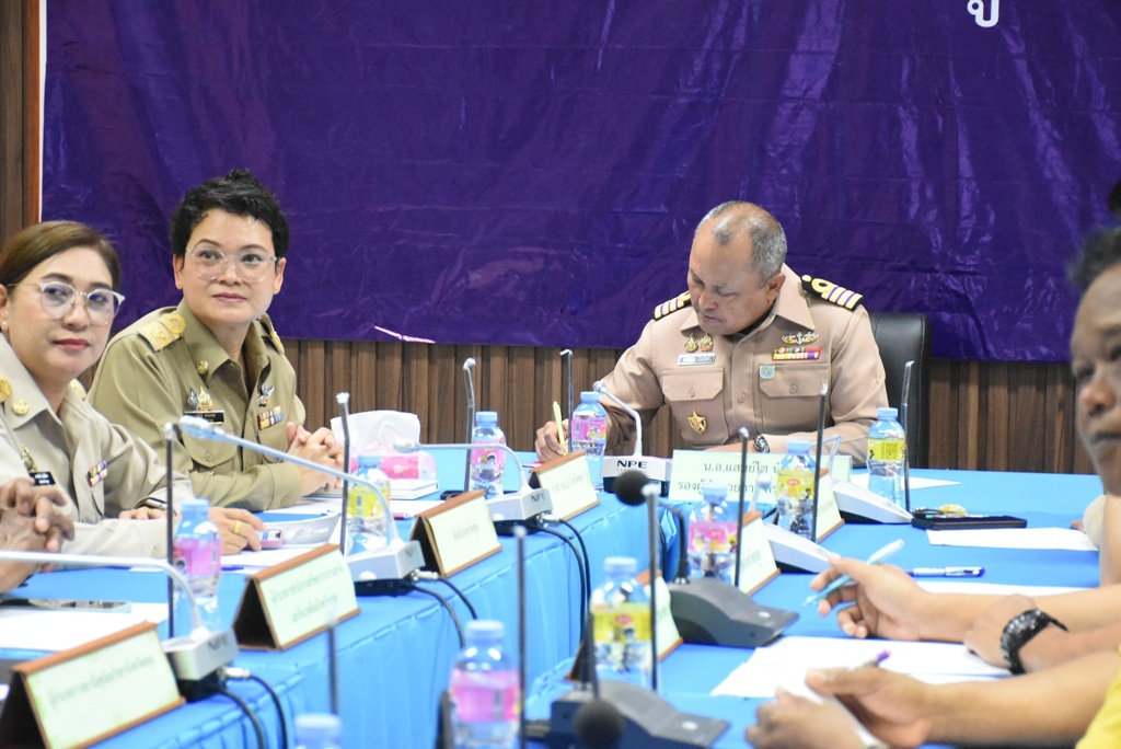สตูลร่วมประชุมซักซ้อมความเข้าใจเฝ้าระวังและแจ้งเตือนแผ่นดินไหว-สึนามิ