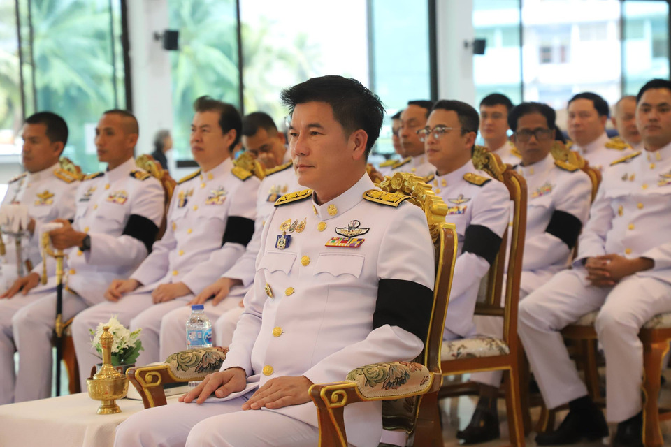 ศธจ.พังงา แสดงความอาลัยครบ 15 วัน บำเพ็ญกุศลปัณรสมวารถวายแด่พระพันปีหลวง 