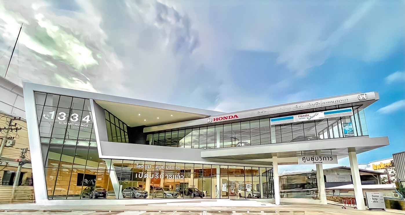 เปิดแฟลกชิปโชว์รูม 'ซัมมิท ฮอนด้า ออโตโมบิล'  บนถนนบางนา-ตราด กม. 4.5