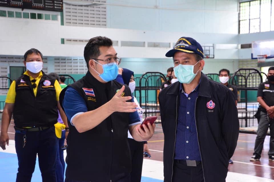 "เทศบาลเมืองนราธิวาส"เตรียมความพร้อมสถานที่ดูแลผู้ติดเชื้อไวรัสโคโรนา
