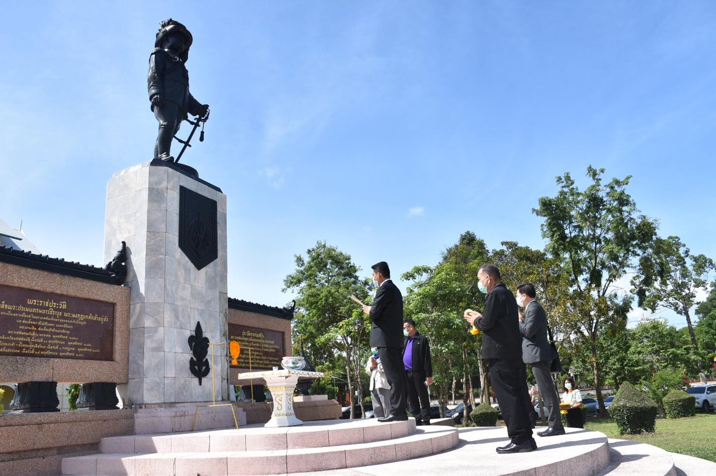 ที่ปรึกษารมว.ศธ.ลงพื้นที่ตรวจเยี่ยมสถานที่ประดิษฐานพระบรมราชานุสาวรีย์ รัชกาลที่ 6 สำนักงานลูกเสือแห่งชาติ ศรีราชา ชลบุรี