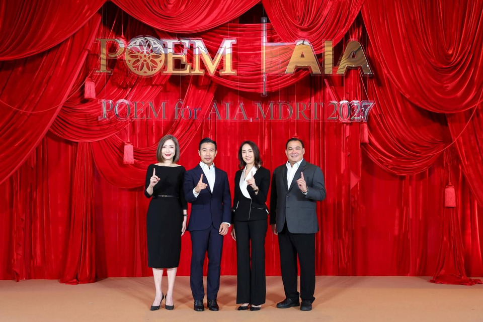 เอไอเอ ประเทศไทย จับมือ POEM เป็นปีที่ 2 เปิดตัวสูท AIA MDRT 2027   มุ่งยกระดับภาพลักษณ์ตัวแทน MDRT สู่เวทีสากล