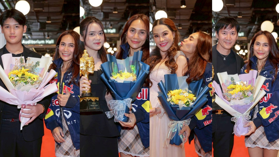 “เอ๋-เอลีชา” บุกเซอร์ไพร้ส "เอ็กซ์-ปิ๊งปิ๊ง-พรีเมียร์-ลีโอ” กลางงานห้างฟีนิกซ์ ประตูน้ำ 