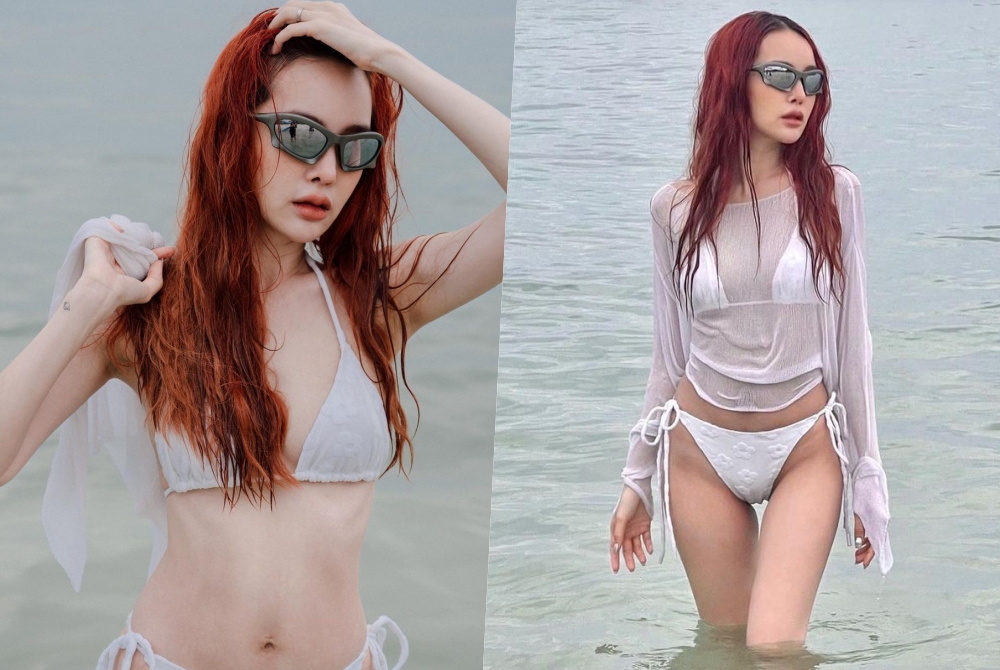“ปุ้มปุ้ย พรรณทิพา” อวดซีนแซ่บสวมบิกินีเว้าสูงผูกเอว