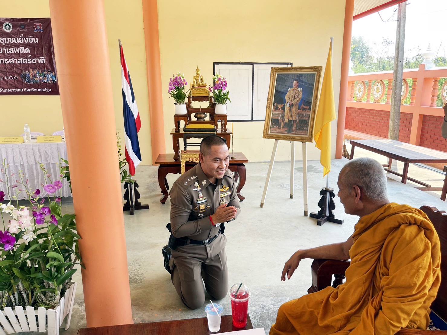 รองฯ ทักษ์ ประธานเปิดโครงการชุมชนยั่งยืนเพื่อแก้ไขปัญหายาเสพติดแบบครบวงจร ตามยุทธศาสตร์ชาติประจำปี 2566